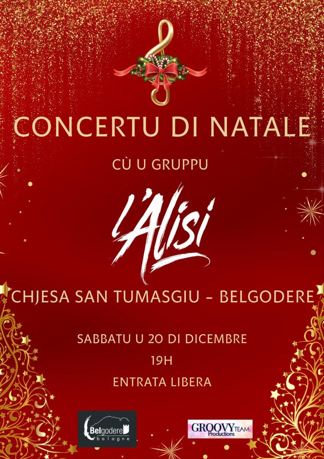 Concert de Noël du groupe L'Alisi