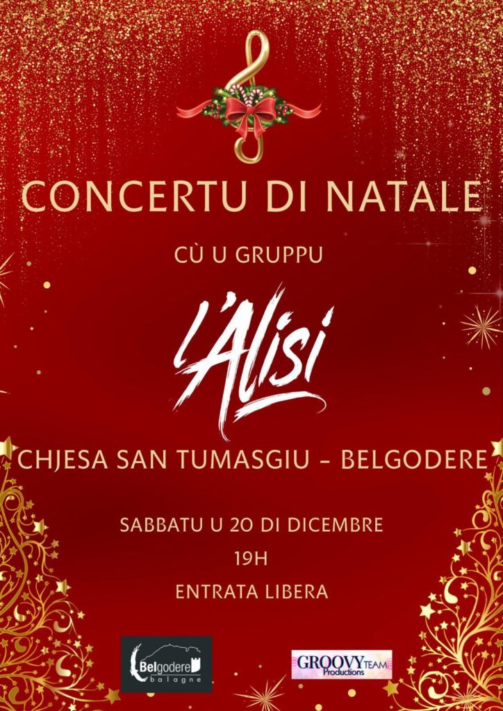 Concert de Noël du groupe L'Alisi