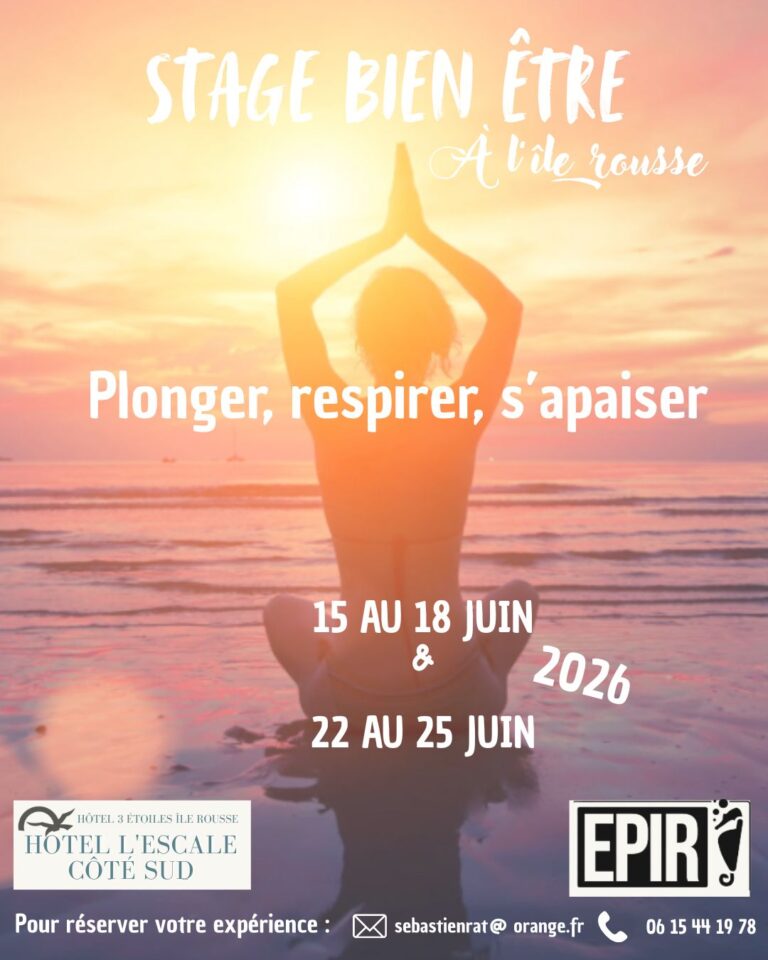 Stage Bien être à L'Ile Rousse