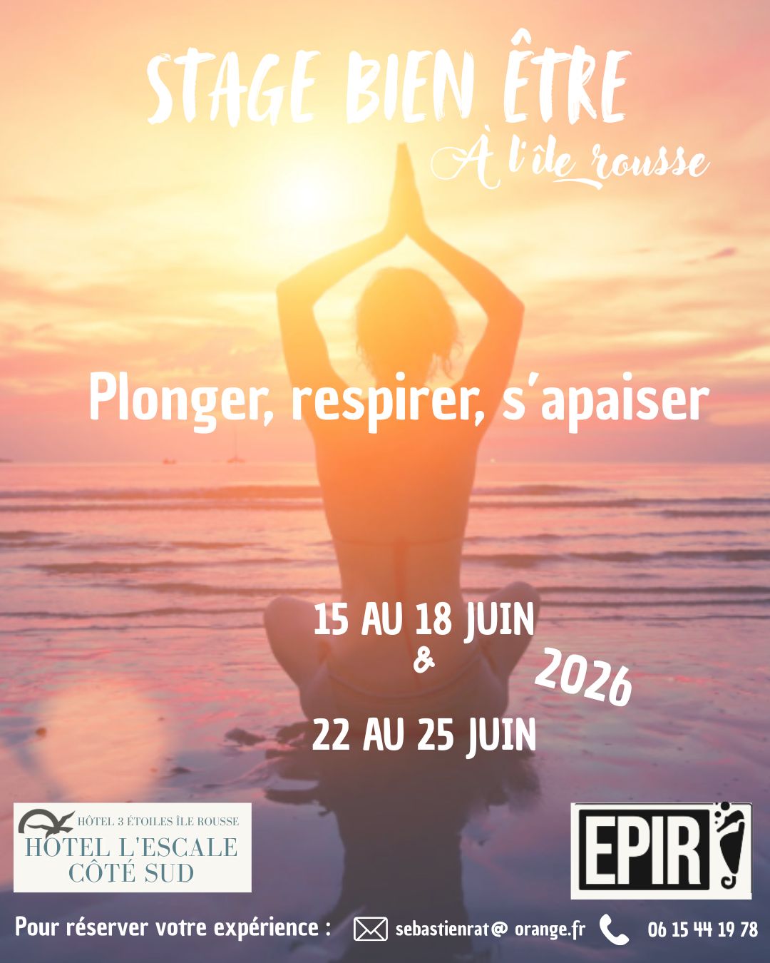 Stage Bien être à L'Ile Rousse