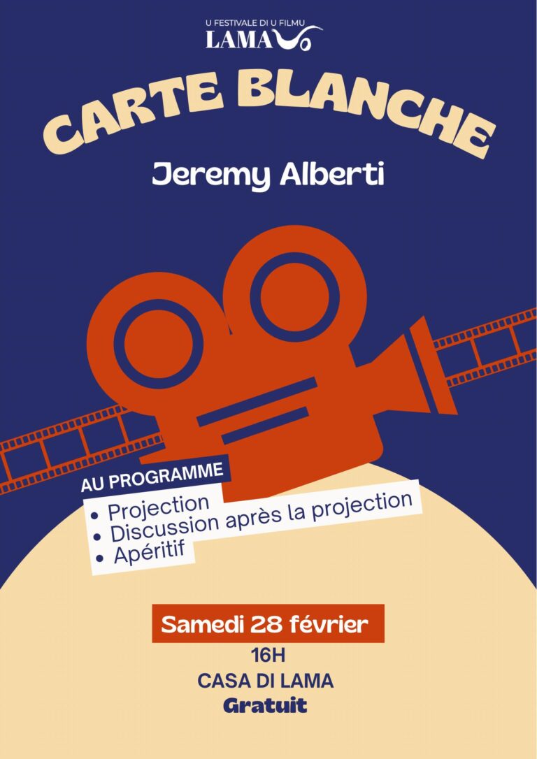 Projection et rencontre avec Jérémy Alberti