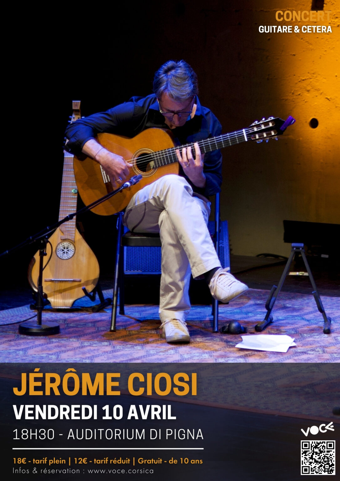Concert solo de Jérôme Ciosi