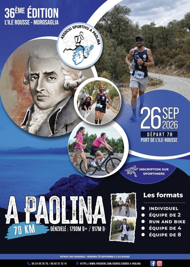 Course sur route A Paolina