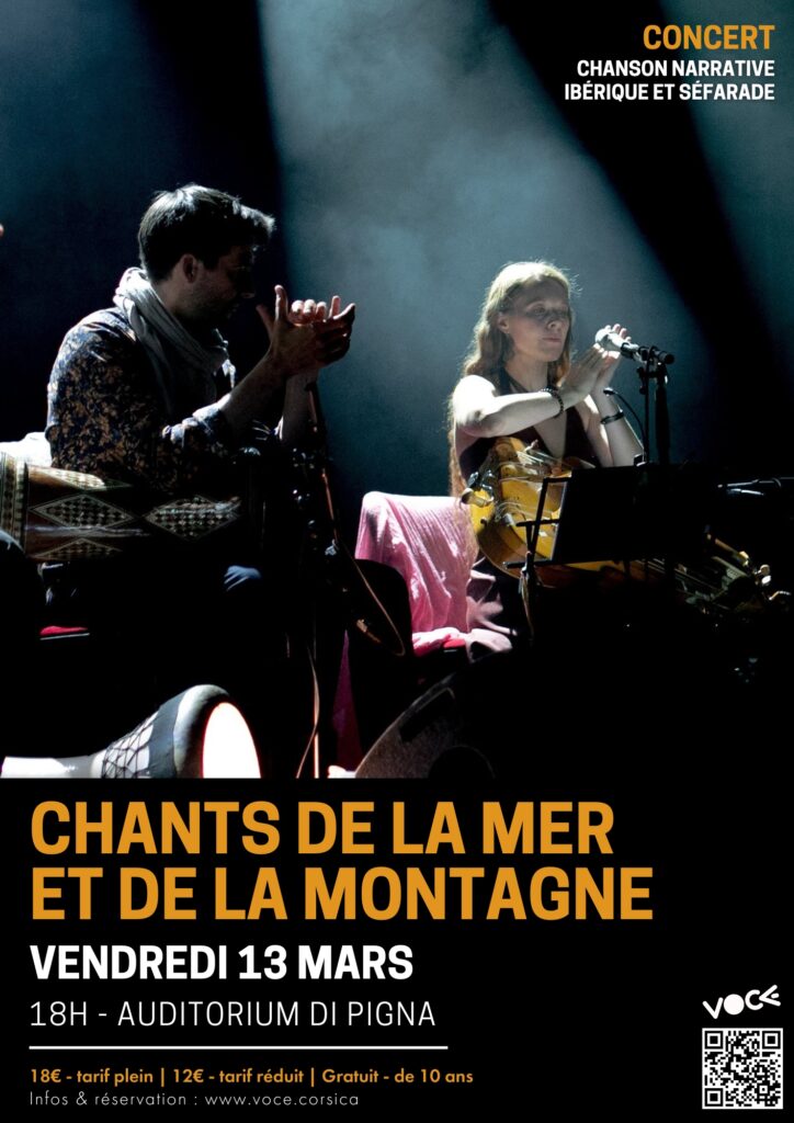 Concert conté Chants de la mer et de la montagne