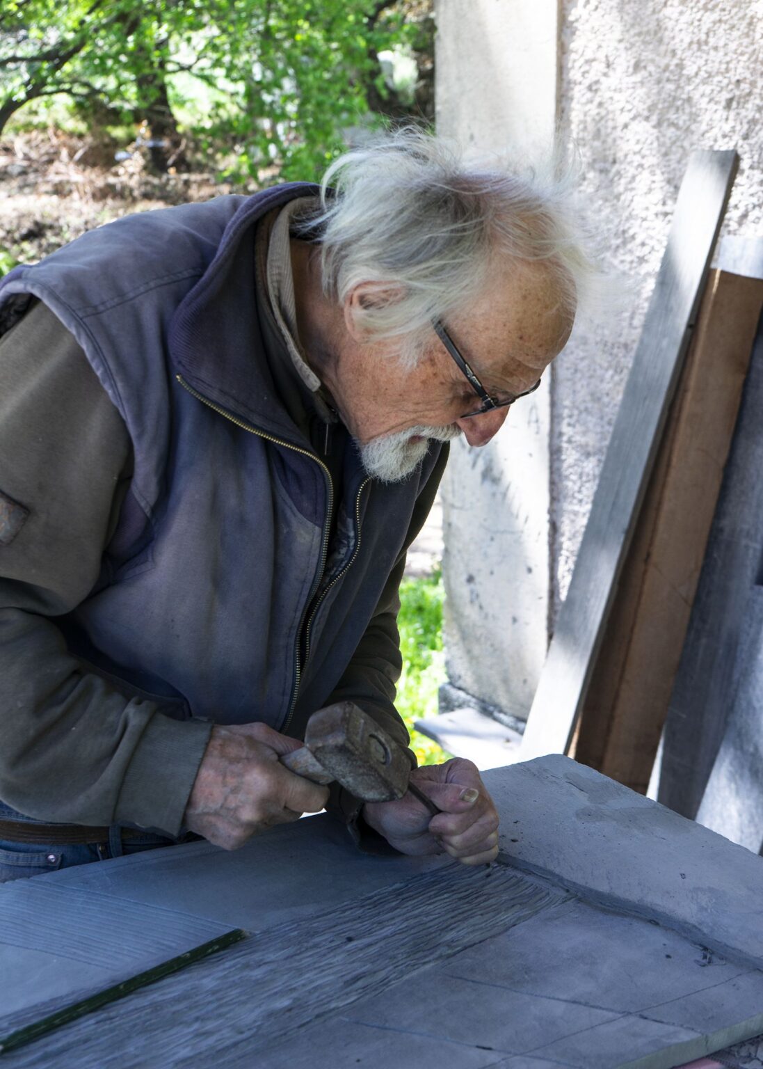Visite de l’atelier du sculpteur Pierre Pardon