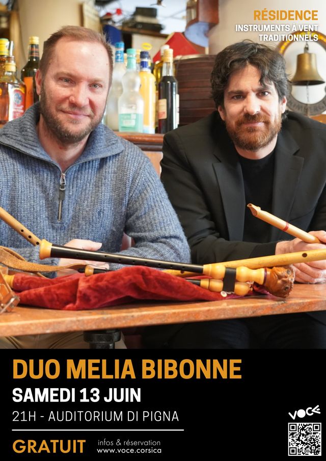 Sortie de résidence   Duo Melia Bibonne