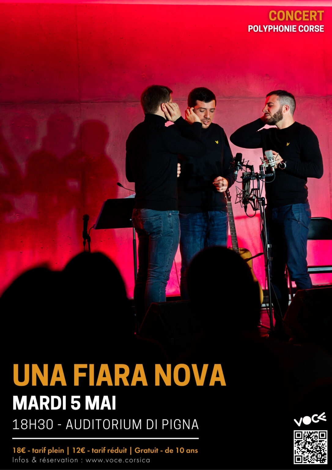 Groupe de chanteurs corses Una Fiara Nova