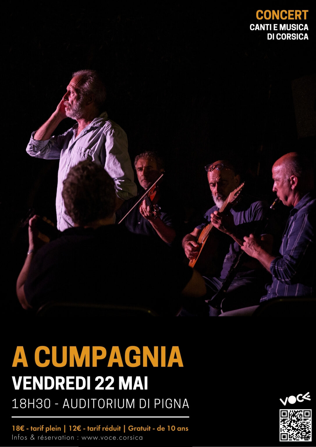 Groupe de chanteurs corses A Cumpania