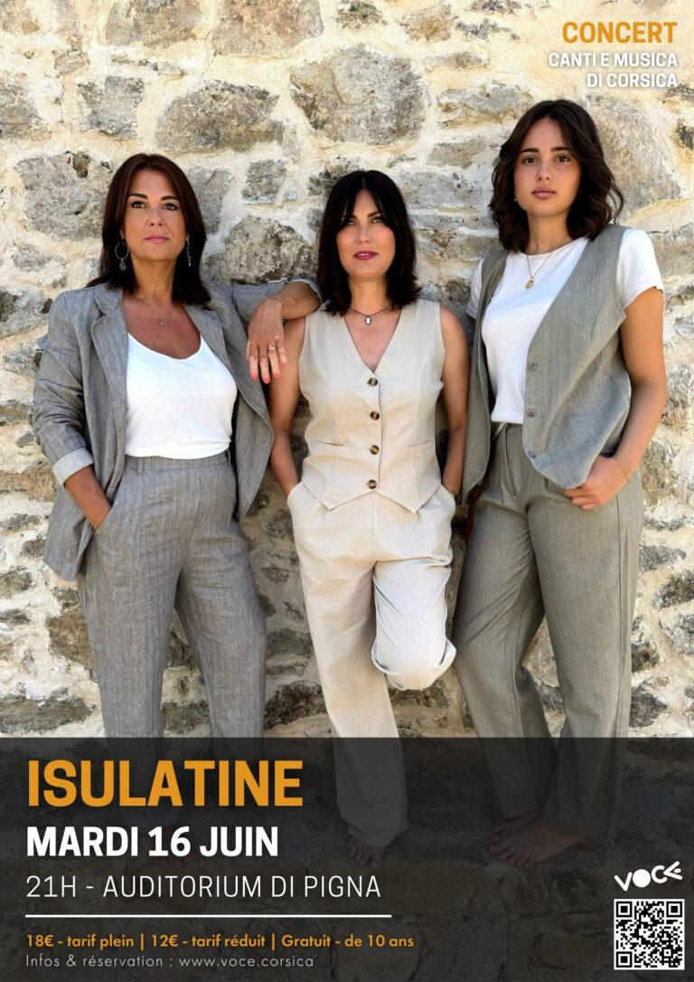 Groupe de chanteuses polyphoniques corses