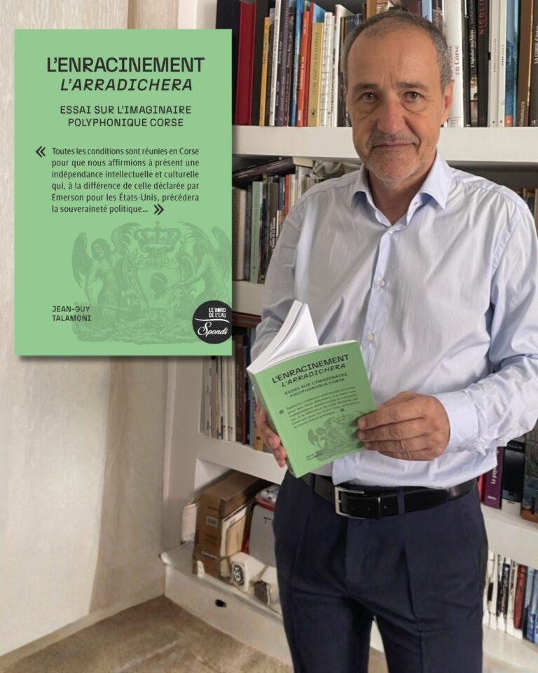 Conférence de Jean Guy Talamoni   Du roman national à l’imaginaire polyphonique