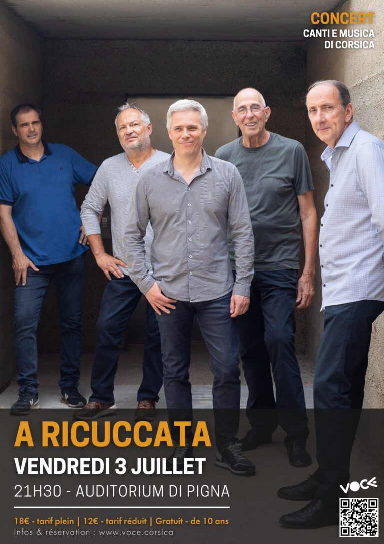 Groupe de chanteurs polyphoniques corses
