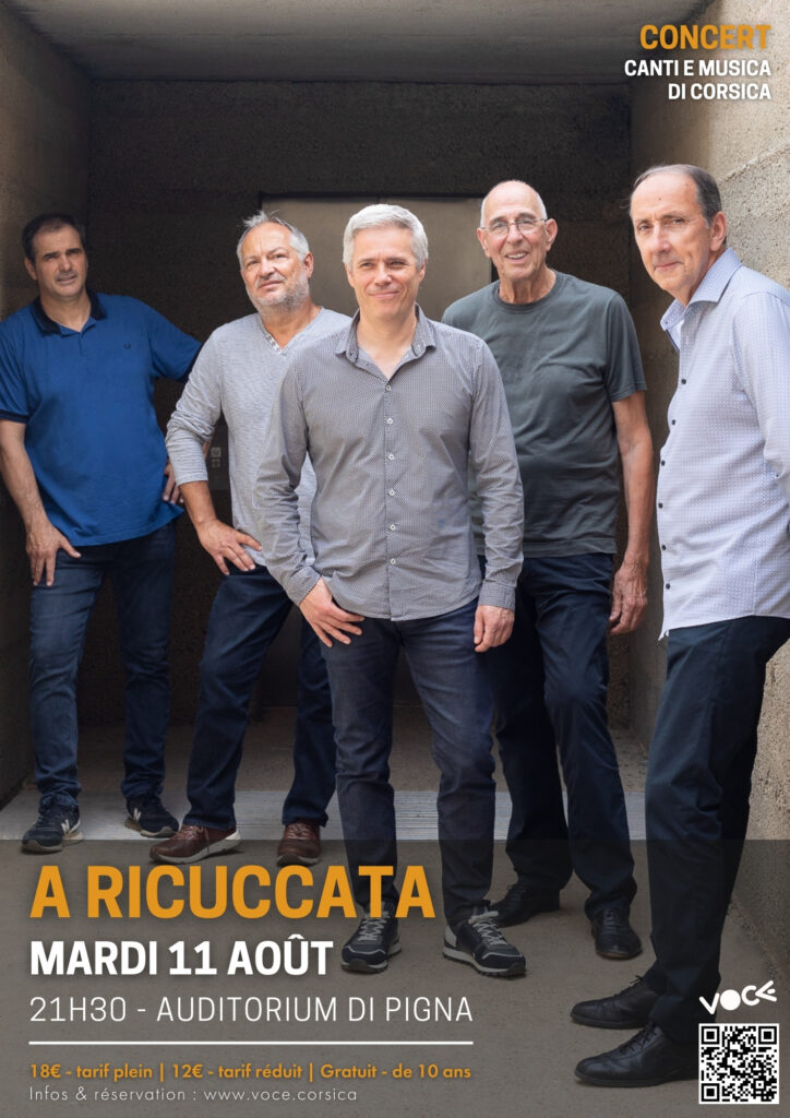 Groupe de chanteurs polyphoniques corses
