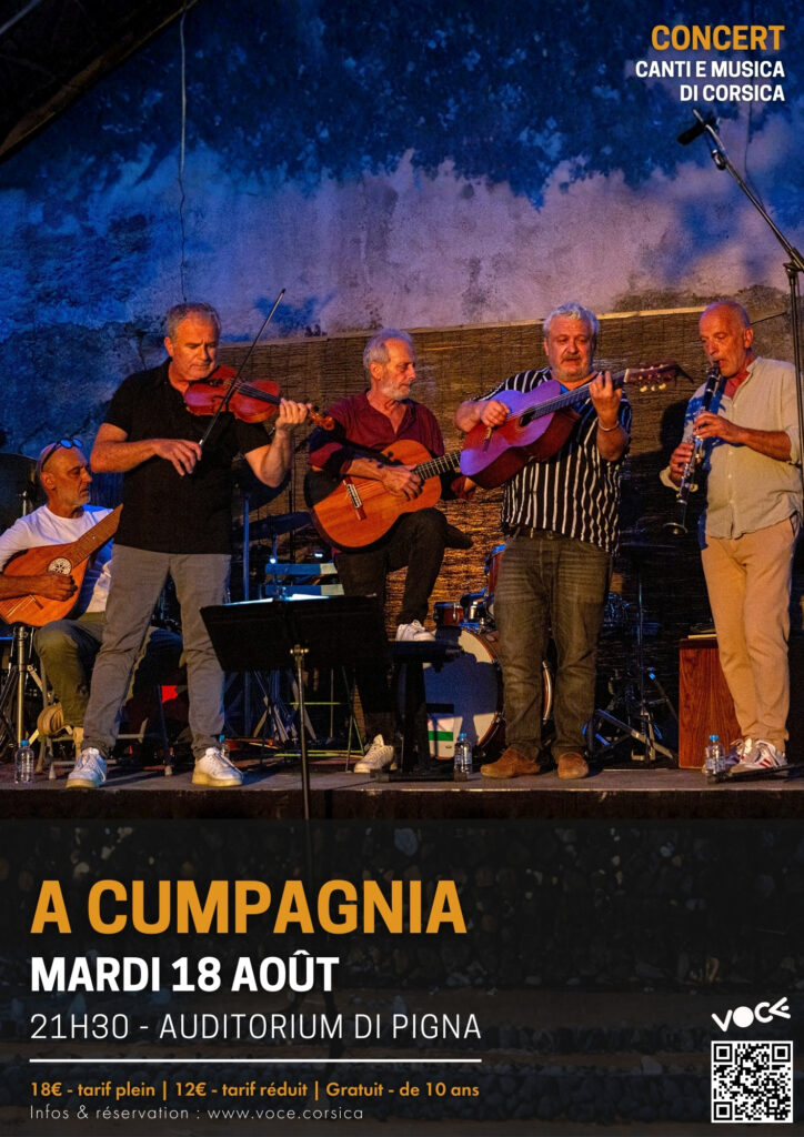 Groupe de chanteurs polyphoniques corses