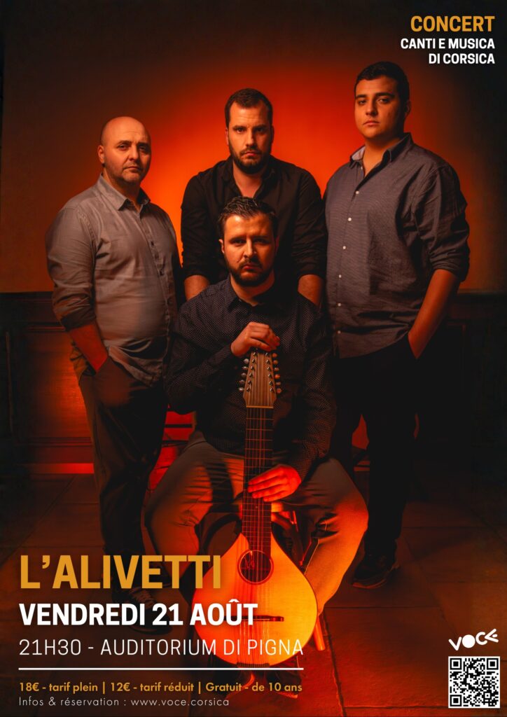 Groupe de chanteurs polyphoniques corses