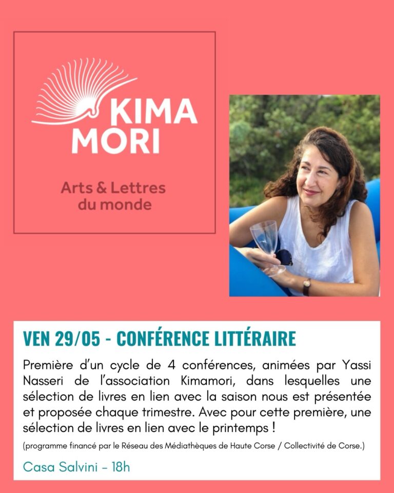 Conférence littéraire de Yassi Nasseri