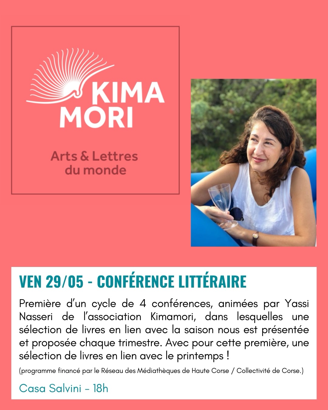 Conférence littéraire de Yassi Nasseri