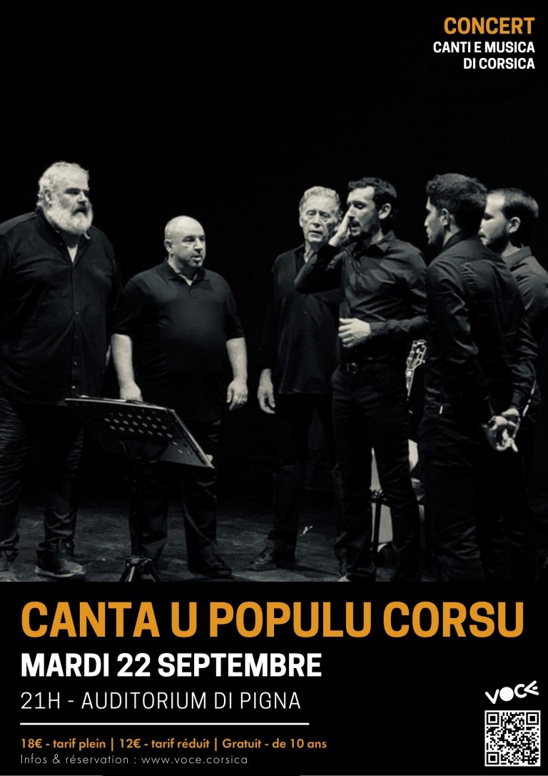 Groupe de chanteurs polyphoniques corses