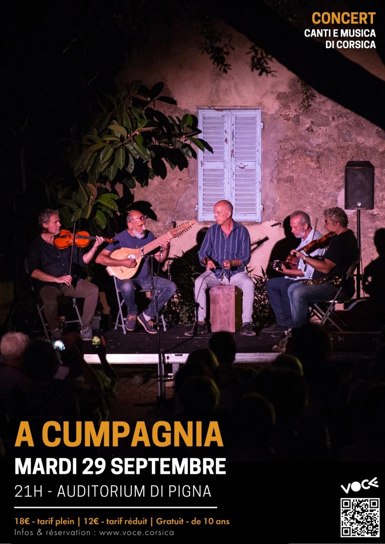 Groupe de chanteurs polyphoniques corses