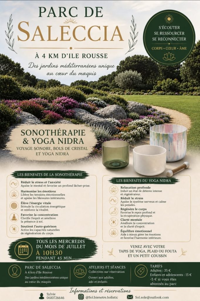 Sonothérapie & Yoga Nidra énergétique