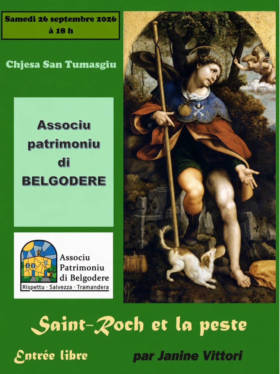 Saint Roch et la peste
