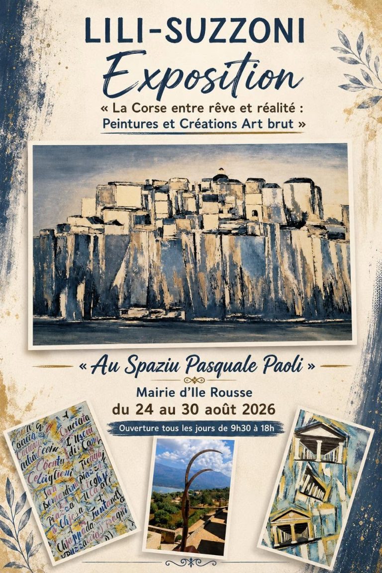La Corse entre rêve et réalité : Peintures et Créations Art Brut