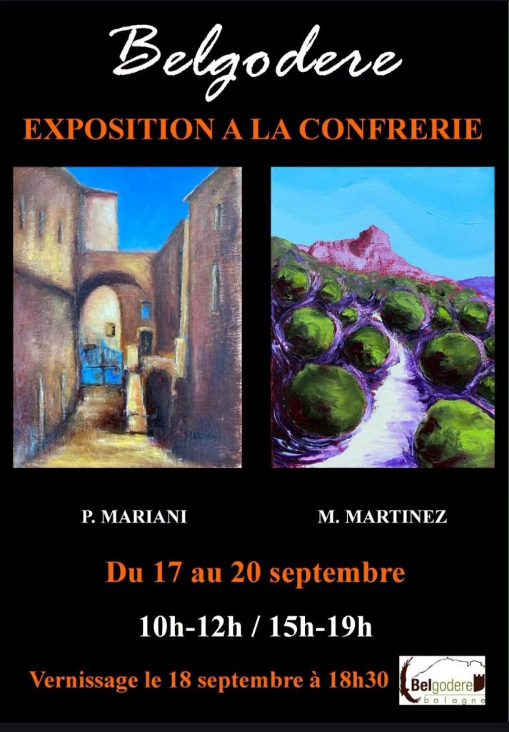 Exposition de Maurice Martinez et Paul Mariani