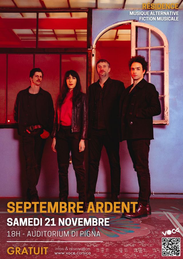 Sortie de résidence   Septembre Ardent