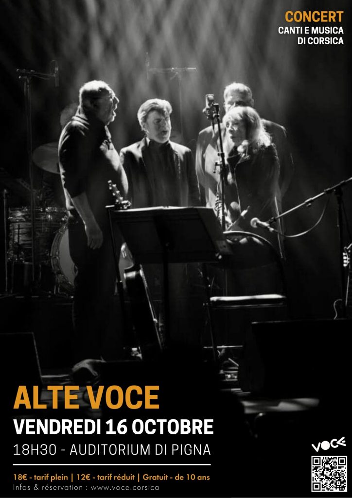 Groupe de chanteurs polyphoniques corses