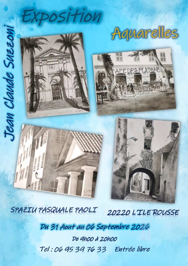 Exposition d'aquarelles