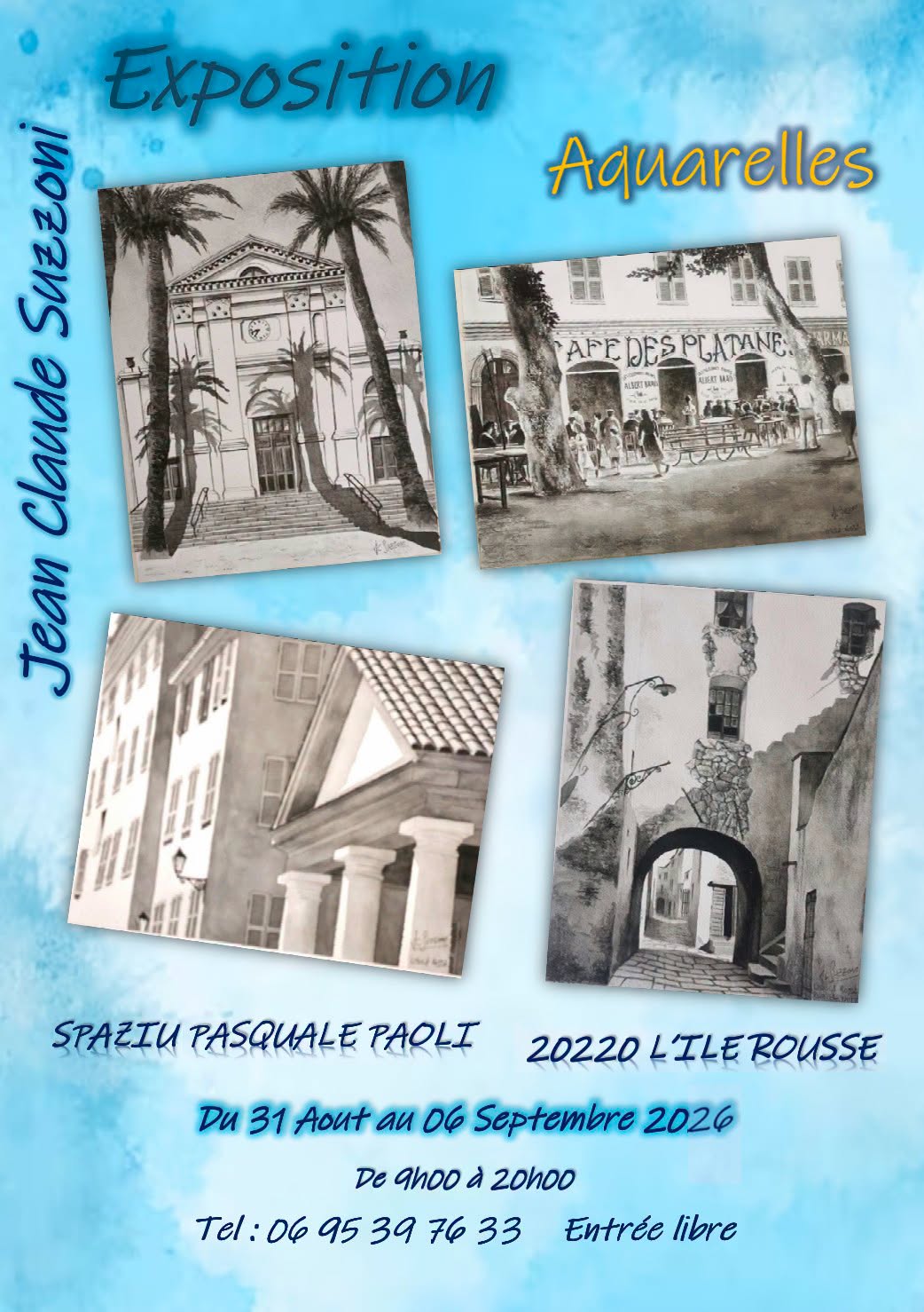 Exposition d'aquarelles