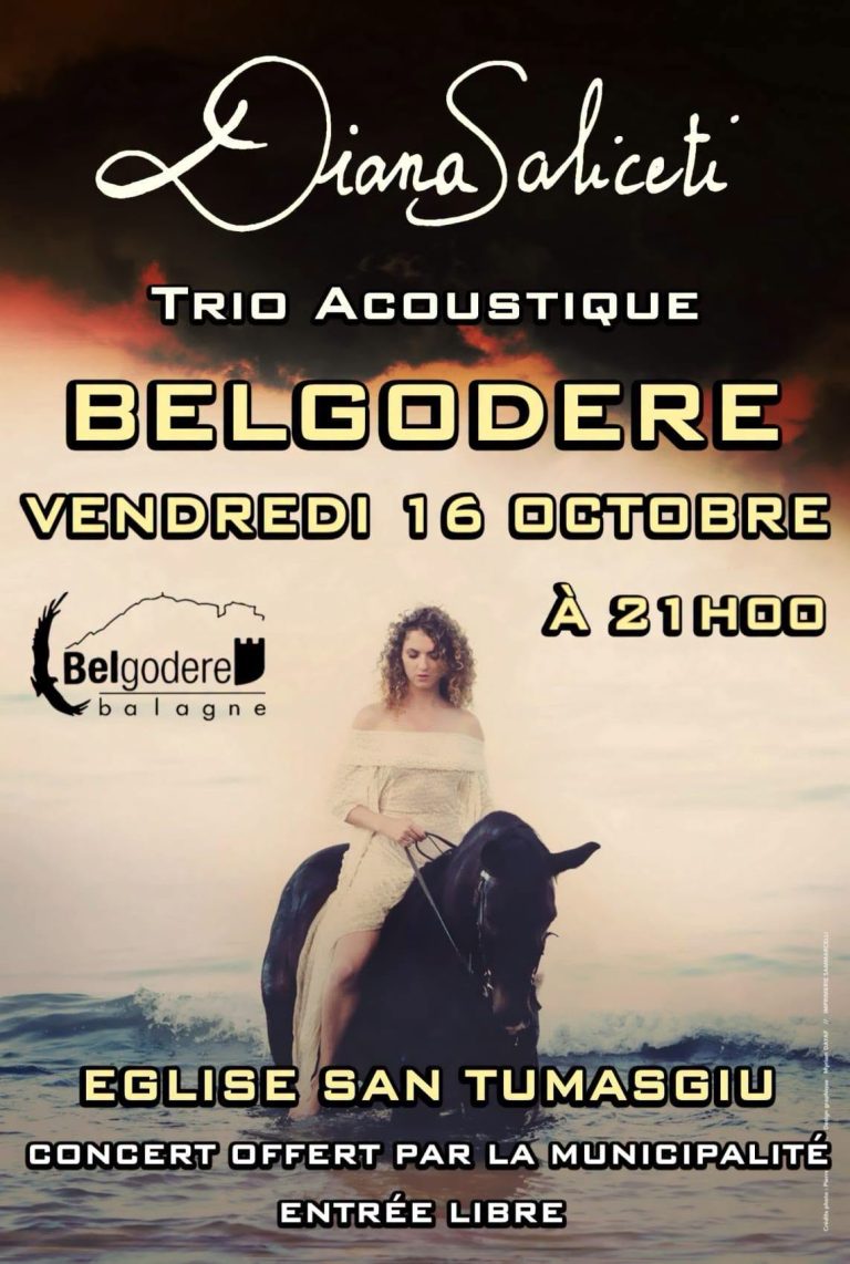 Concert de Diana Saliceti   Trio acoustique