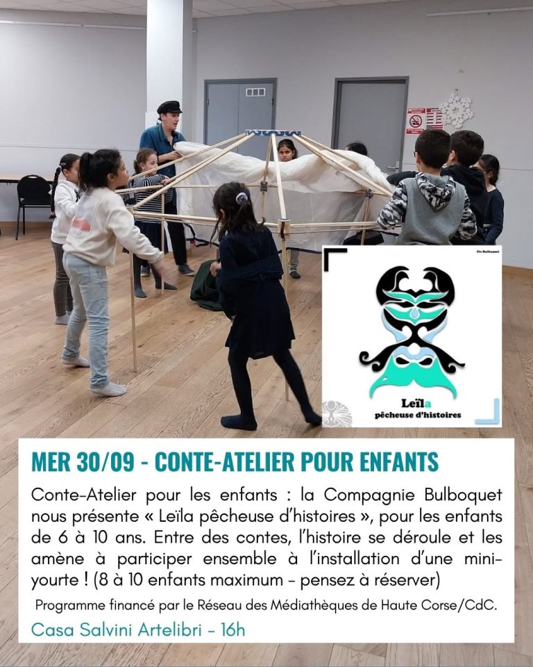 Leïla, pêcheuse d'histoires